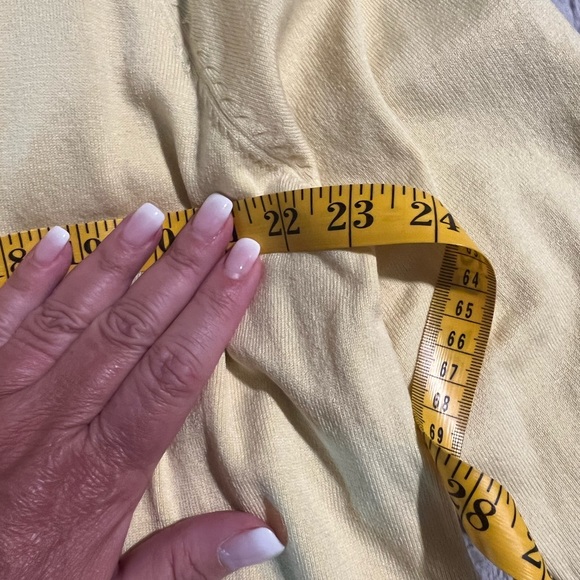 Yellow long sleeve top by Cami in 3x - Picture 8 of 8